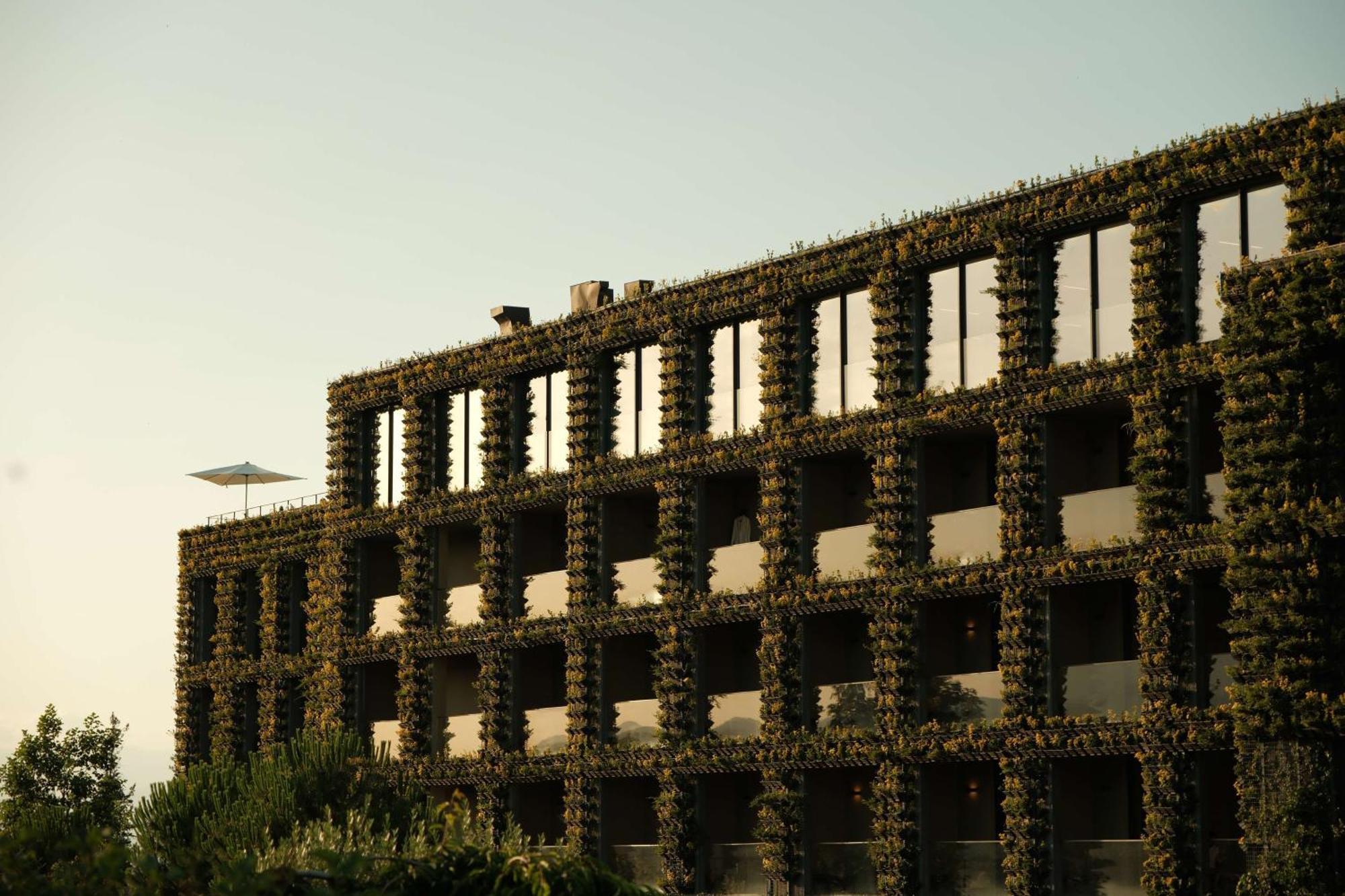 Tsinandali Estate, A Radisson Collection Hotel المظهر الخارجي الصورة The green facade of the CaixaForum Madrid